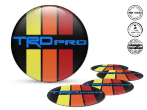 Toyota TRD Emblemi Ruota Premium Stellar Momentum Core